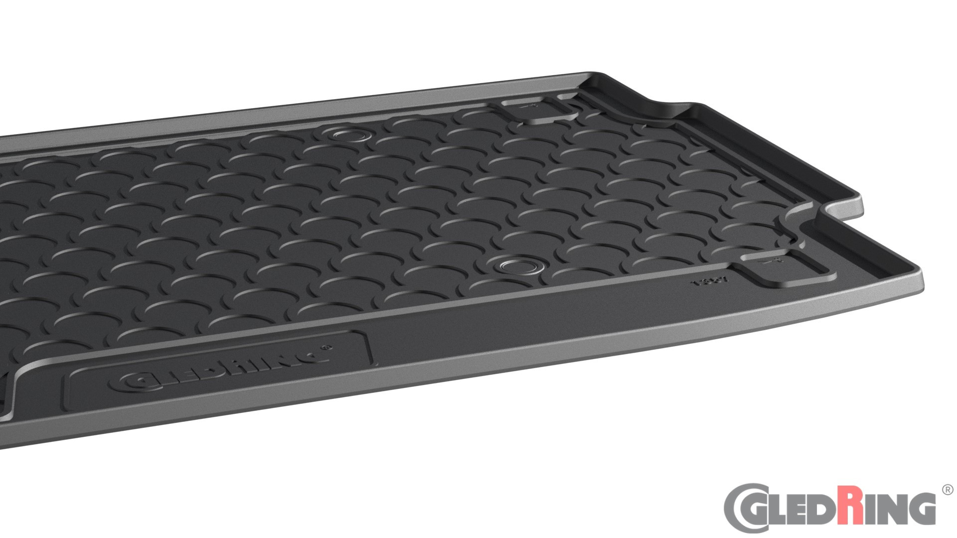 Original Gledring Premium Gummi Kofferraummatte - HYUNDAI i20 (Oberer variabler Boden) 2020->